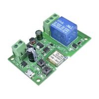 ราคา โมดูลสวิตซ์ไร้สาย โมดูลสวิตซ์ รีเลย์ wireless wifi DC 5V และ AC DC 7-32V บ้านสมาร์ท ล็อคประตู (26608761383)
