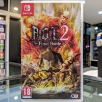 ราคา (ภาษาอังกฤษ) มือ2 A.O.T.2 Final Battle เกม Nintendo Switch ตลับเกม NSW มือสอง (Attack On Titan 2 AOT2 AOT 2) (7442481513)