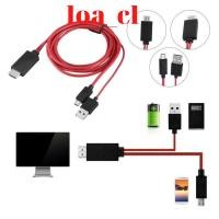 ราคา สายแปลง Micro USB เป็น HDMI + 11 Pin สําหรับ Samsung Galaxy s1-4, note1-4 (24146436471)