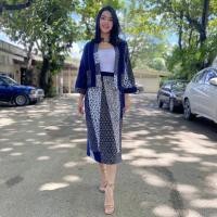 ราคา ชุดพื้นเมือง ผ้าฝ้ายย้อมครามย้อมสีธรรมชาติ (5056535149)