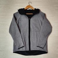 ราคา Uniqlo เสื้อสเวตเตอร์ ซิปหน้า บุขนฟรีซ (Fleece) สีเทา Size XL มือ2 (25488857587)