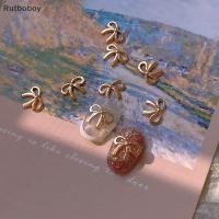 ราคา [Rut] อุปกรณ์ตกแต่งเล็บ จี้โบว์ โลหะ อัลลอย 3D สีเงิน สีทอง สีแชมเปญ 5 ชิ้น ต่อถุง (24722575583)