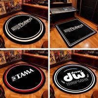 ราคา คุณภาพดี Rack กลอง Anti-Slip Floor Mat กลองอิเล็กทรอนิกส์ฉนวนกันเสียงกลองผ้าห่มไฟฟ้ากลองพิเศษเสื่อกลองหนาดูดซับเสียง Shock Absor (57654833041)