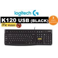 ราคา KEYBOARD (คีย์บอร์ด) LOGITECH K120 USB (ENG/THAI) - ของแท้ รับประกัน 3 ปี (925721161)