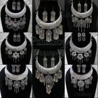 ราคา ✨✨ชุดสร้อยคอพร้อมต่างหู สีรมดำ สร้อยคอโปงลาง​ สร้อยรำ เครื่อง​ประดับ​ชุด​ไทย​ (2618414435)