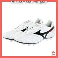 ราคา Mizuno (MIZUNO) Soccer Cleats for Natural Grass/Soil/Artificial Turf, Morelia II JAPAN P1GA250209, Limited to One Pair per Customer (White × Black / 27.0 cm / Men's, Lady's) (43429806369)