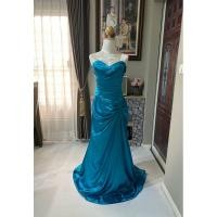 ราคา ชุดราตรียาวหางปลา(ไซส์ L)สีฟ้า #มือสอง# (25368990288)