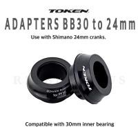 ราคา อแด๊ปเตอร์กะโหลก TOKEN จากกะโหลก BB30 ใส่จานแกน 24mm Adapter Token (40501696124)