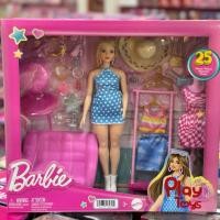 ราคา Barbie & FASHION SET CLOSET ACCESSORIES เซ็ตตุ๊กตาบาร์บี้ (43264306999)