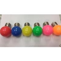 ราคา หลอดไฟ หลอดปิงปอง LED 3W E27 สี แดง / น้ำเงิน / เหลือง / เชียว / ชมพู / ส้ม (3476925431)