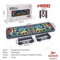 ราคา Reniaofficial บอร์ดวิดพื้น Push up Stand Push up Aid Speeds 069-4 (41928851395)