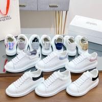 ราคา Alexander McQueen MCQ รองเท้ากีฬาสีขาวขนาดเล็กพื้นหนาเพิ่มความสูง Flash Tail หนังวัวเรียบรองเท้าลำลอง (27558928208)