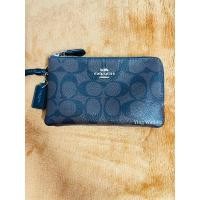 ราคา กระเป๋าคล้องมือCoach2ซิปSของแท้มือสอง (18188734749)