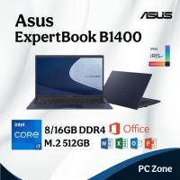 ราคา โน๊ตบุ๊ค I7Gen11/8/512GB รุ่น Asus ExpertBook B1400 (41659444130)