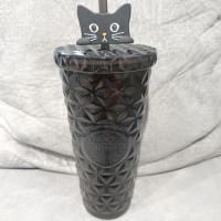 ราคา Starbucks Halloween With Black Cat Cold Cup Stainless Steel 20oz (28763485233)