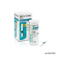 ราคา Accu-Chek Active 25 Test Strips แถบตรวจน้ำตาล แอคคิว-เช็ค แอคทีฟ ขนาด 25 ชิ้น (26151578298)