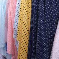 ราคา ผ้าไหมอีตาลีลายจุด สีสวย น่าจับจอง (5041040904)