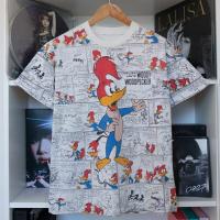 ราคา เสื้อยืด Woody Woodpecker รุ่นเก่า 90s วินเทจ มือสองของแท้ (25211040162)