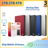 ราคา Ready Stock！1TB 2TB 4TB Seagate Backup Plus Slim HDD Portable hard drives 2.5''External Hard Disk USB3.2 (51856731684)