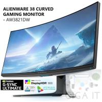 ราคา DELL Alienware AW3821DW Curved Gaming Monitor 37.5" Fast IPS, UWQHD (DP,HDMI) 1ms, 144Hz, G-Sync ประกันเดล On-Site 3 ปี (27966280842)
