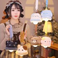 ราคา รับประกันของแท้ น่ารักสนุก ซานฮวา แมวไฟกลางคืนแบบพกพาซีลน้อยน่ารักโคมไฟข้างเตียงการ์ตูนสัตว์ขนาดเล็กตุ๊กตาโคมไฟจี้รักษาสไตล์ห้องนอนนอนโคมไฟของขว (46207970600)
