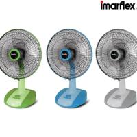 ราคา IMARFLEX พัดลมตั้งโต๊ะ 16 นิ้ว 3 ใบพัด มี 4 สีให้เลือก รุ่น IF-970 IF-970X (14093225582)