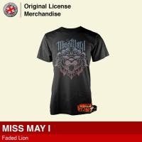 ราคา Gildan Softstyle Cotton Original Premium Import เสื้อยืดสําหรับผู้ชายและผู้หญิง MISS MAY I Fade Lion (11401505886)