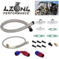 ราคา LZONE - Turbocharger Oil Feed Drain Return Line Kit 4AN 10AN For Toyota Supra 1JZ/2JZ 1JZGTE 2JZGTE (51656165896)