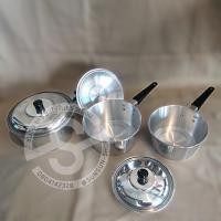 ราคา 349. หม้อด้าม หม้อโจ๊ก หม้อด้ามอลูมิเนียม หม้อโจ๊กอลูมิเนียม ตราร่ม (8678537968)