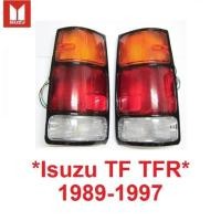 ราคา ไฟท้าย ISUZU TF TFR 1989 - 1996 เสื้อไฟท้าย อีซูซุ รุ่นมังกรทอง ไฟหลัง ฝาไฟท้าย ไฟ 1991 1997 ส้ม ขาว แดง (26879653671)