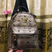 ราคา เป้mcm สีบรอนเงินสวย สายดำ (2797070852)