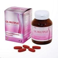 ราคา แคลเซียม + วิตามิน cal multiplus 60 tab ของแท้100% บำรุงกระดูก บำรุงร่างกาย ราคาพิเศษ Exp04/01/2024 (3637039830)