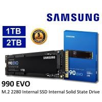 ราคา 1TB / 2TB SSD (เอสเอสดี) SAMSUNG 990 EVO PCIE 4.0 NVME GEN.4 M.2 (25366422651)