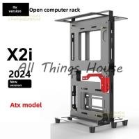 ราคา ITX open computer rack, Cool Zero Ice Ship X2i 2024 desktop computer case (57705804271)