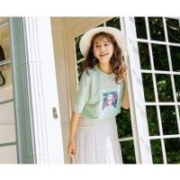 ราคา เสื้อยืดoversize สไตล์เกาหลี(พร้อมส่ง)​ (3815463115)