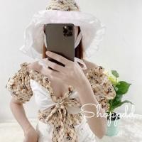 ราคา พร้อมส่ง เสื้อครอป เซทหมวก ผูกโบว์หน้าลายมิกกี้เม้าส์ (3839643409)