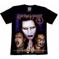 ราคา เสื้อยืด Marilyn Manson OVERPRINT (7167773303)