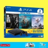 ราคา Playstation 4 Slim MEGA PACK Bundle 1TB รุ่น ASIA-00350 Jet Black CUH-2218BB01 (3117543608)