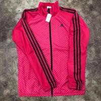 ราคา ❤️Adidas แจ็คเก็ตผ้าร่มงานแถบ สีชมพูนีออน อก 40” สินค้ามือสองสภาพมือหนึ่ง❤️ (10800458429)