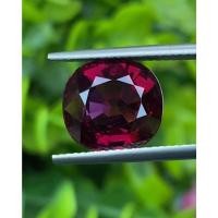 ราคา พลอย โรโดไลต์ การ์เน็ท Rhodolite Garnet 6.74 กะรัต (Cts.) (20068687207)
