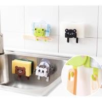 ราคา ตะขอติดผนัง ที่แขวนติดผนัง ไม่ต้องเจาะผนัง ที่แขวนลายการ์ตูน ที่วางฟองน้ำล้างจาน ที่ห้อยของติดผนัง (9448269779)
