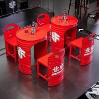 ราคา ชุดโต๊ะเก้าอี้บาร์เรลสไตล์อินดัสเตรียล สำหรับร้านเหล้า ร้านชา และคาเฟ่ โครงสร้างเหล็กแรง แข็งแรง ทนทาน (58006891337)