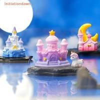 ราคา [เริ่มต้นรุ่งอรุณ] 1ชิ้นปราสาทมินิส่องสว่างไมโครภูมิทัศน์เครื่องประดับกลางแจ้งเรืองแสงรูปปั้นขนาดเล็กกระถางสวนตกแต่งบ้าน (41728592576)