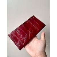 ราคา กระเป๋าสตางค์ใบยาว หนังปลาไหล แท้ (24220651428)