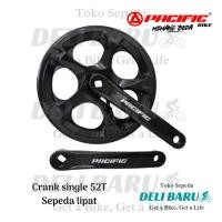 ราคา จักรยานพับ Pacific Crank single chainring 52T (41323106891)