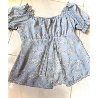 ราคา ส่งต่อ Pradap เสื้อแขนตุ๊กตาลายดอก (20528684101)