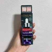 ราคา ของแท้✅L'Oreal Paris Revitalift Hyaluronic Acid Oil Control Night Replumping Serum 30 Ml. (Exp.01/2027) (47205122352)