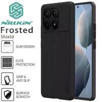 ราคา Nillkin Hard Case Xiaomi Poco X6 Pro - Frosted Shield Thin Casing Black Original Cover Super X6P (42255740924)