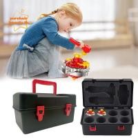 ราคา PUREHAIRBEAUTY กล่องเก็บของ Beyblade,ความจุขนาดใหญ่ Universal Gyro Launcher กล่องเก็บ,พลาสติกแบบพกพาของเล่นเด็กสําหรับ Beyblade Burst Gyro Launcher รับ (40651560874)