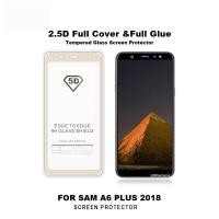 ราคา กระจกนิรภัย กันรอย กาวเต็ม เต็มจอ เก็บขอบ 5D Samsung Galaxy A6 Plus สีขาว (4351927119)
